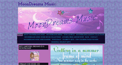 Desktop Screenshot of moondreamsmusic.com
